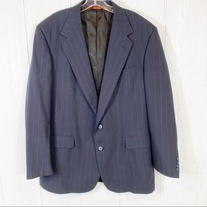 Mens Corbin Navy Blue Blazer Jacket